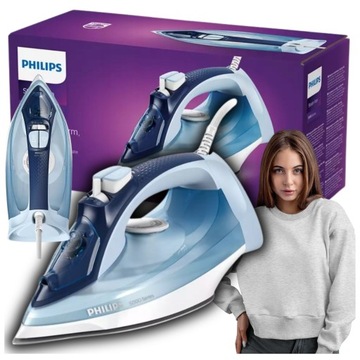 ŻELAZKO PHILIPS GENERATOR PARY PAROWE MOCNE BLOKADA SUWAK CALC-CLEAN 2400W