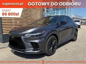 Lexus RX V 2.5 450h+ 309KM 2025 Od ręki - F Sport Design 2.5 Hybrid Plug-in 309KM | Kamera 360!