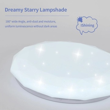 Потолочная лампа светодиодная белая 6500 тыс. 24 Вт современный простой для спальни