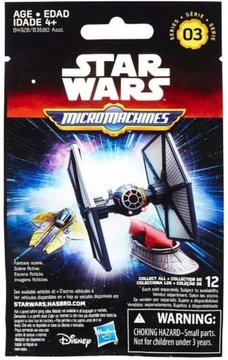 Mini figurki Hasbro Star Wars Mini Pojazdy seria 3