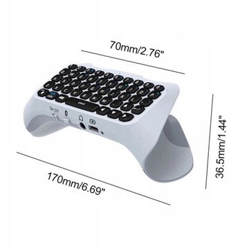 КЛАВИАТУРА BLUETOOTH ДЛЯ БЕСПРОВОДНОГО ГЕЙМПАДА DUALSENSE PS5 PLAYSTATION