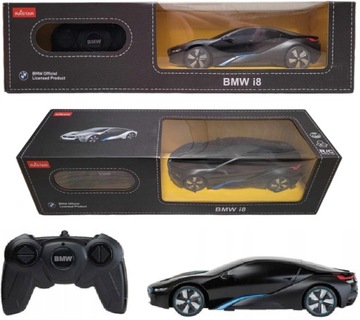SAMOCHÓD AUTO ZDALNIE STEROWANE R/C BMW i8 1:24