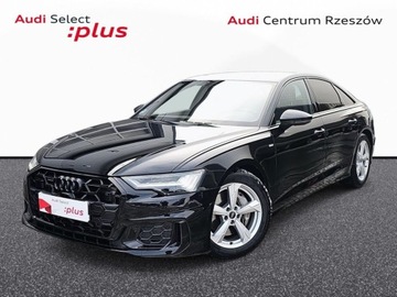 Audi A6 C8 Limousine Facelifting 3.0 50 TDI 286KM 2024 Audi A6 Limousine Skretna tylna os pneumatyka BO kamery 360 head up wentyl