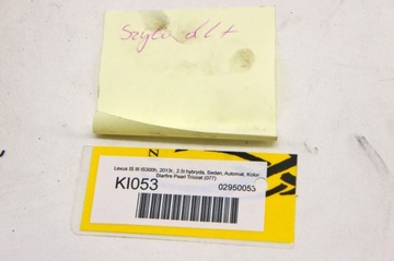 KI053 LEXUS IS III SKLO (OKNO) DVEŘE LEVÝ ZADNÍ