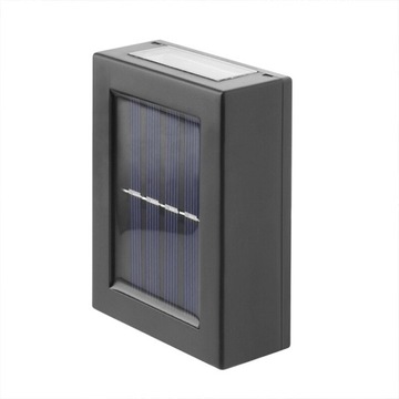 2PC solarna ścienna światło ogrodowa domu wodoodpo