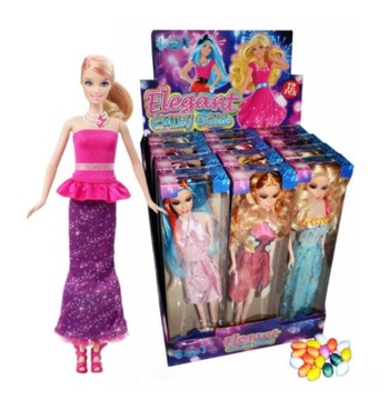 LALKA ELEGANT EMILY DOLL ZABAWKA 12 szt