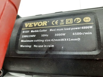 Штроборез VEVOR K1331 4800 Вт 5000 об/мин