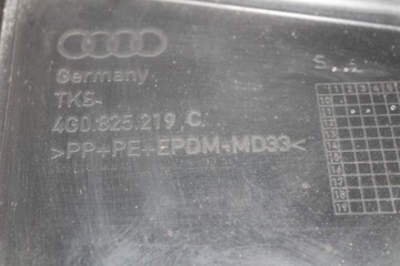 AUDI A6 C7 AVANT Крышка корпуса шасси, табличка СЛЕВА