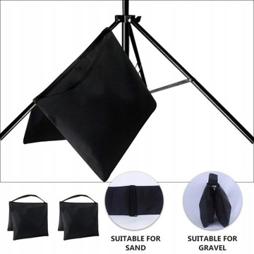 Stojak trójnóg Heavy Duty Sandbags Oprawka lampy