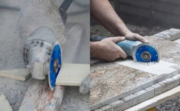 АЛМАЗНЫЙ ДИСК ДЛЯ РЕЗКИ УГЛОВОЙ ПЛИТКИ POGREEN 115 ММ ДЛЯ ШЛИФОВАЛЬНОГО СТАНКА