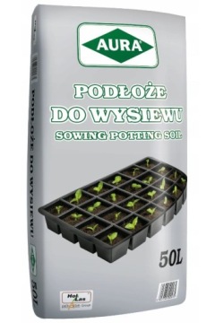 PODŁOŻE DO WYSIEWU I PIKOWANIA 50L AURA ZIEMIA