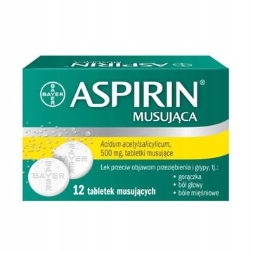 ASPIRIN Musująca ULTRAFAST 12 tabletek musujących