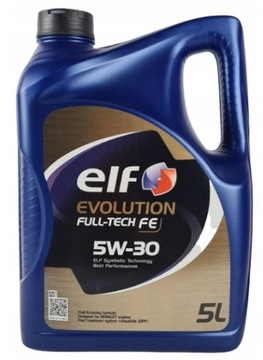 OLEJ SILNIKOWY ELF EVOLUTION Full-Tech Fe 5L 5W-30 SYNTETYK