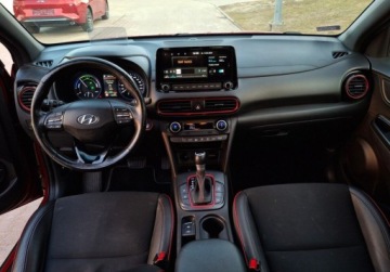 Hyundai Kona I Crossover 1.6 GDi Hybrid 141KM 2020 Hyundai Kona Hyundai Kona 1,6 141KM, Hybryda (HEV), Salon Polska, Style 1.6, zdjęcie 13