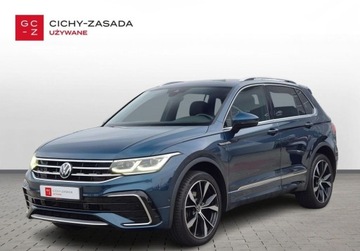 Volkswagen Tiguan II SUV Facelifting 2.0 TDI 200KM 2020 Volkswagen Tiguan 2.0TDI 200KM 4Motion R-Line DCC Alu20 Virtual Kamera Nav