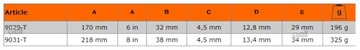 BAHCO 9031-T РАЗВОДНОЙ КЛЮЧ 218 мм ПРОСТРАНСТВО 38 мм