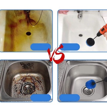 НАБОР ЩЕТОК ДЛЯ ЧИСТКИ ДРЕЛЫ И ОТВЕРТКИ ДЛЯ КЕРАМИЧЕСКОЙ ПЛИТКИ, 5 НАБОРОВ