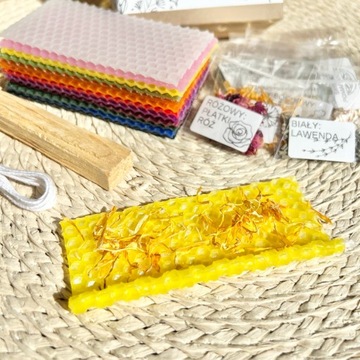 НАБОР СВЕЧЕЙ ЖЕЛАНИЙ СОЗДАЙ СЕБЯ РИТУАЛЬНЫЕ СВЕЧИ 10Х1СМ ИЗ ВОСКОВЫХ 12 ШТ.