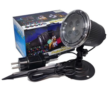 РОЖДЕСТВЕНСКИЙ СВЕТОДИОДНЫЙ ПРОЕКТОР 12 СЛАЙДОВ ВОДОНЕПРОНИЦАЕМОЕ ЛАЗЕРНОЕ ОСВЕЩЕНИЕ ДОМА