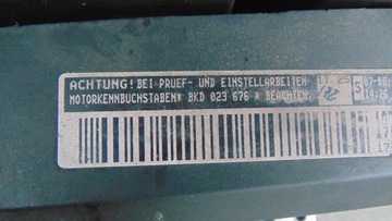 МОТОР BKD audi A3 2.0TDI ДВИГАТЕЛЬ В КОМПЛЕКТЕ