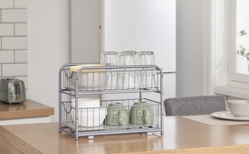 PÓŁKI KUCHENNE REGAŁ ORGANIZER WYSUWANE PÓŁKI STYL INDUSTRIALNY LOFT