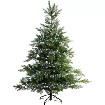 Холодный белый свет 1400 microLED 18м, плотный декоративный