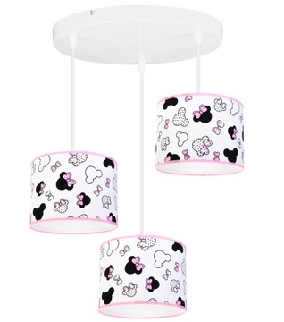 LAMPA WISZĄCA SUFITOWA LOFT DZIECIĘCA ABAŻUR LED