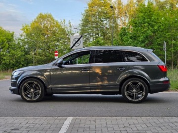 Audi Q7 I SUV Facelifting 3.0 TDI DPF 245KM 2013 Audi Q7 3.0TDI Quattro 2x S-Line Nowy Rozrzad Panorama Alcantara Full Serw, zdjęcie 5