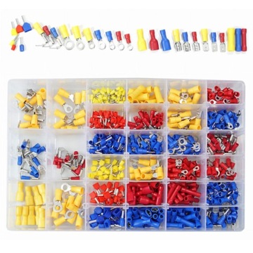 Zestaw konektorów izolowanych 0,5-6mm2 600 szt.
