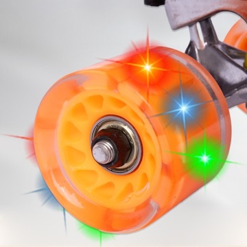 СКЕЙТБОРД РЫБНАЯ ДОСКА LED СВЕТЯЩИЕСЯ КОЛЕСА LED RGB РЫБНАЯ ДОСКА ДЛЯ ДЕТЕЙ 71 СМ