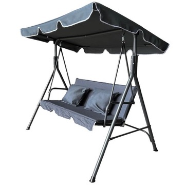 САДОВЫЙ СТУЛ-КАЧАЛКА БОЛЬШИЕ ПОДУШКИ-КАЧАЛКИ ПРЕМИУМ