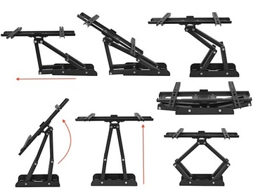 Регулируемое КРЕПЛЕНИЕ ДЛЯ ТЕЛЕВИЗОРА ВЕШАЛКА ДЛЯ ТЕЛЕВИЗОРА 30–65 дюймов