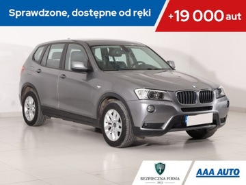 BMW X3 F25 SUV 2.0 20d 184KM 2011 BMW X3 xDrive20d, 181 KM, 4X4, Skóra, Navi