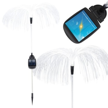 LAMPA OGRODOWA SOLARNA ŚWIATŁOWODOWA DMUCHAWIEC