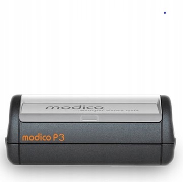 MODICO P3 Pieczątka do torebki| 47x14mm | 5 wersów | 5 KOLORÓW OPRAWEK