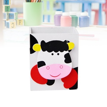 МИЛЫЙ ОРГАНИЗАТОР РУЧКИ С МУЛЬТФИЛЬМОМ (БЕЛАЯ КОРОВА)