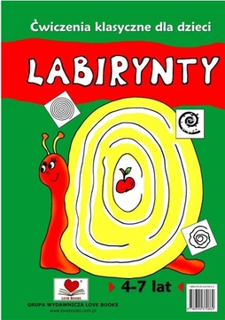 Labirynty. Ćwiczenia klasyczne dla dzieci 4-7 lat Agnieszka Wileńska