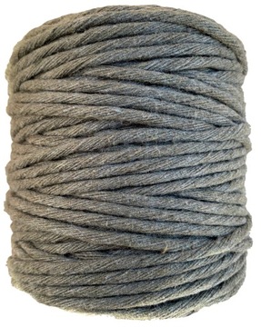 Sznurek Bawełniany do Makramy Khaki 5mm 100m