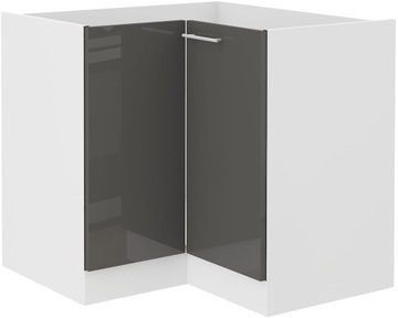 DUŻA SZAFKA KUCHENNA LARA 89X89 BIAŁY GRAFIT