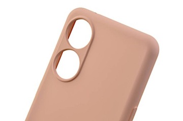 Силиконовый чехол, резиновая задняя часть, для Oppo Reno 8T Reno8 t, пудрово-розовый