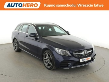 Mercedes Klasa C W205 Kombi Facelifting HYBRYDA 2.0 300 de 306KM 2020 Mercedes C 300 FV23% PHEV multi beam LED, zdjęcie 9