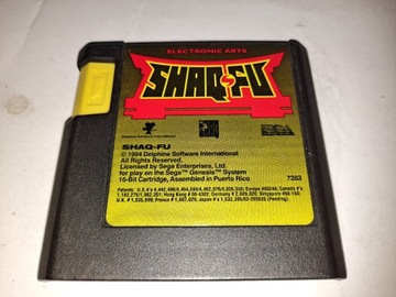 Shaq-Fu / NTSC-U / Sega Genesis