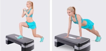 STEP DO ĆWICZEŃ Fitness Aerobiku PODEST Stopień TRENER RÓWNOWAGI 3 STOPNIE