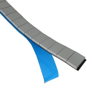 Клеящиеся грузики с ПОКРЫТИЕМ для алюминиевых дисков катушка Edgy Slim Powd