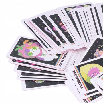 КЛАССИЧЕСКИЙ НАБОР ИЗ 78 КАРТ ТАРО WEIRD CAT TAROT