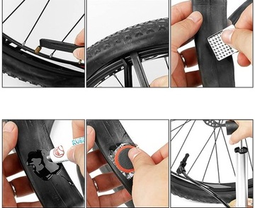 РЕМОНТНЫЙ КОМПЛЕКТ ВЕЛОСИПЕДНОЙ ТРУБЫ ДЛЯ ВЕЛОСИПЕДОВ PATCH KEY многоразовый клей