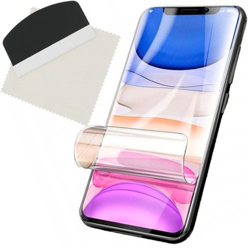FOLIA KAUCZUKOWA DOSKONAŁA OCHRONA EKRANU DO IPHONE X