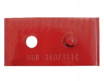 PIĘTKA PŁOZY KVERNELAND 073614, 073614R FRAUGTE