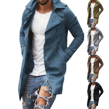 Men's Long Sleeved Mid Length Slim Fit Oversized W