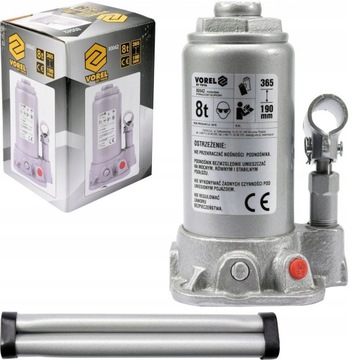 VOREL PODNOŚNIK HYDRAULICZNY SŁUPKOWY LEWAREK 8T